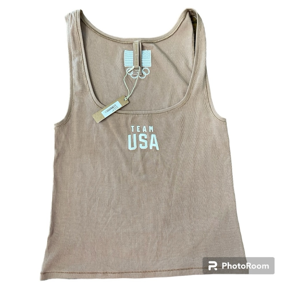 SKIMS Soft Lounge Olympic Ribbed Tank Top
